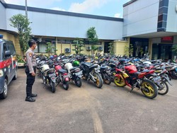 Kerap Meresahkan, Seratusan Motor Berknalpot Brong Diamankan