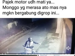 Terekam CCTV! Aksi Pemotor Tabur Benda Misterius di Rumah Warga Sukoharjo