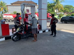 Pantau SPBU, Polres Tabanan Klaim Stok BBM-Minyak Curah Aman