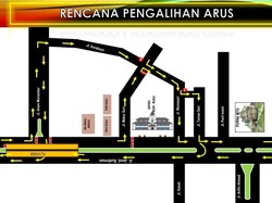 Mahasiswa Aksi 11 April, Arus Lalin Sekitar DPRD Riau Dialihkan