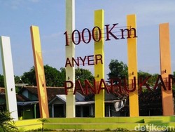 Begini Kondisi Monumen 1.000 KM Anyer-Panarukan di Situbondo