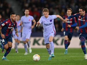 Xavi Bersyukur Banget Barcelona Bisa Kalahkan Levante