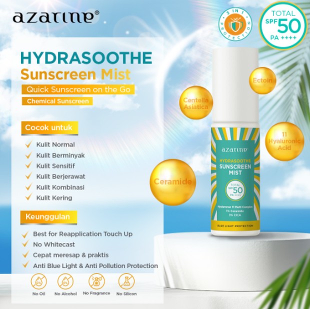 Azarine Hydrasoothe Sunscreen Mist