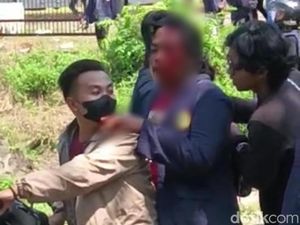 5 Mahasiswa Terluka dalam Demo di Bangkalan yang Ricuh