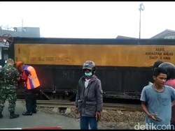 Kereta Anjlok di Perlintasan Kadungora Garut, KAI: Sudah Dievakuasi