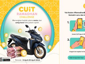 Bikin Konten di Aplikasi CUiT, Bisa Dapat Hadiah Honda Vario!
