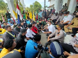 Mahasiswa di Asahan Minta Menteri Dukung Wacana 3 Periode Dicopot