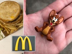 Bukan Hewan Menjijikan, Wanita Ini Temukan Mainan di Dalam Burger