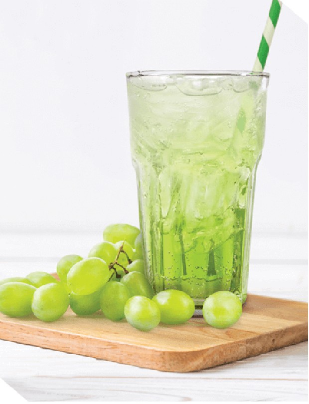 Minuman segar ala Korea green grape ade/sweetpomona.com.au Green grape ade yang biasa dijual di kafe Korea juga bisa dibuat sendiri di rumah sebagai menu berbuka puasa