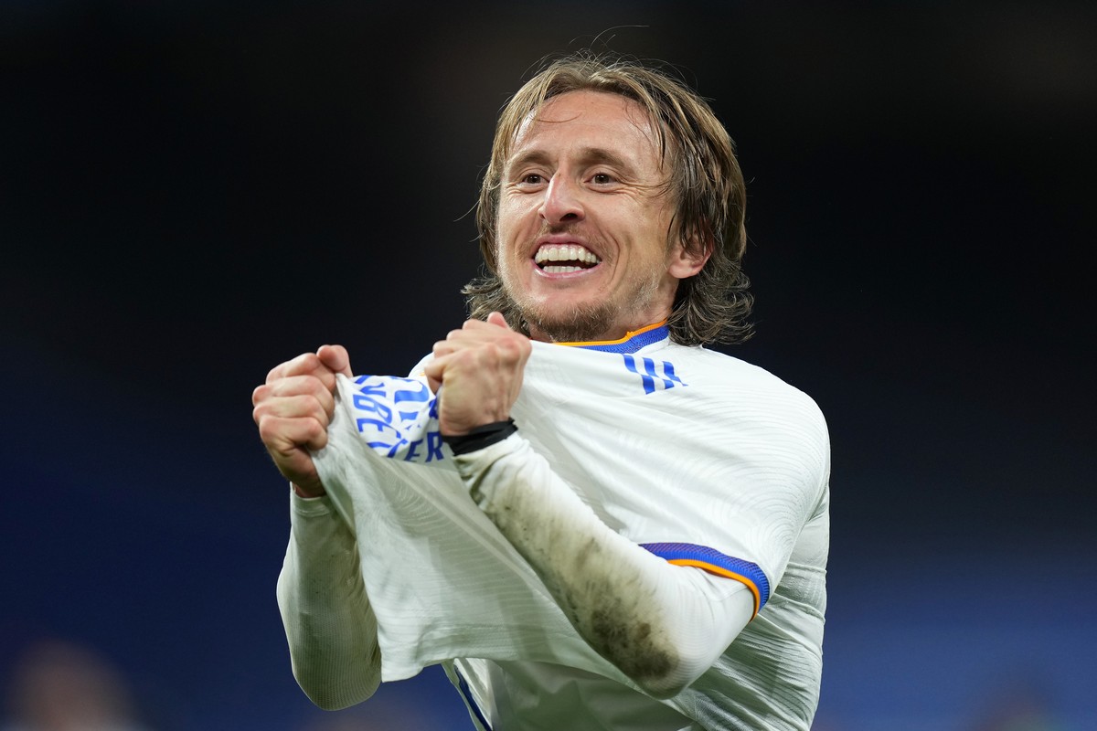 Real Madrid Disebut Cuma Hoki di Liga Champions, Modric Ketawa (Foto: Getty Images)