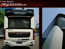 Bus Baru New Armada Punya Layar Besar di Belakang, Fungsinya Buat Apa?