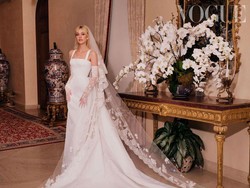 Detail Gaun Pengantin Nicola Peltz, Ada Pesan Manis di Jahitan