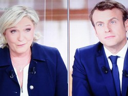 Debat Capres Prancis, Macron Tuduh Pesaing Bersekongkol dengan Rusia