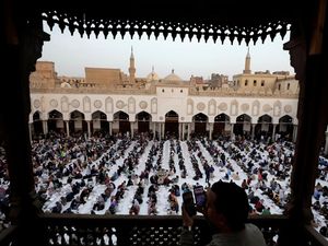 Buka Puasa Bersama di Masjid Al-Azhar Kairo, Indah Banget Buka Puasa Bersama di Masjid Al-Azhar Kairo, Indah Banget