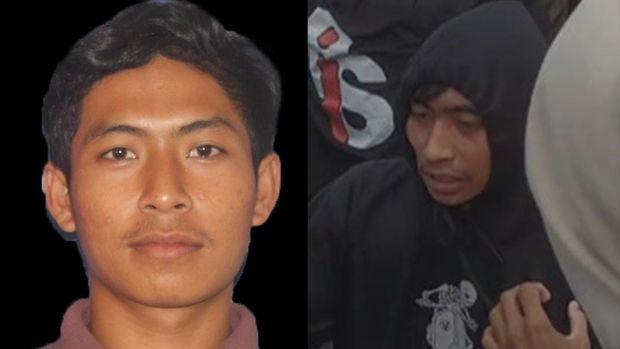 Try Setia Budi Purwanto, terduga pengeroyok Ade Armando di PDR, Senin (11/4/2022).