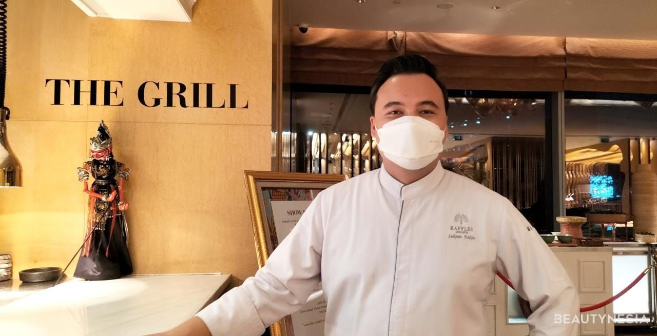 Chef Lukman at Arts Cafe by Raffles Jakarta