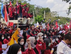 Tak Hanya Tolak Presiden 3 Periode, Mahasiswa Sidoarjo Usung 7 Tuntutan