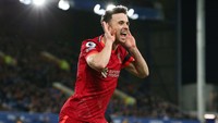 Diogo Jota, penyerang Liverpool ini punya tinggi hanya 1,78 meter. Akan tetapi, Jota cukup rajin bikin gol via sundulan (Getty Images)