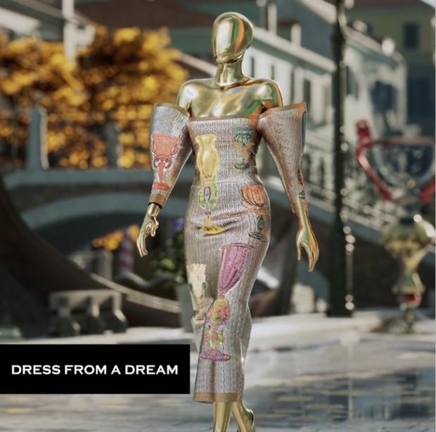 Gaun Dress From A Dream Dolce & Gabbana/