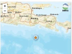 Gempa M 3,4 Guncang Lumajang
