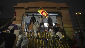 Dihantam Krisis Ekonomi, Kantor Presiden Sri Lanka Digeruduk Warga