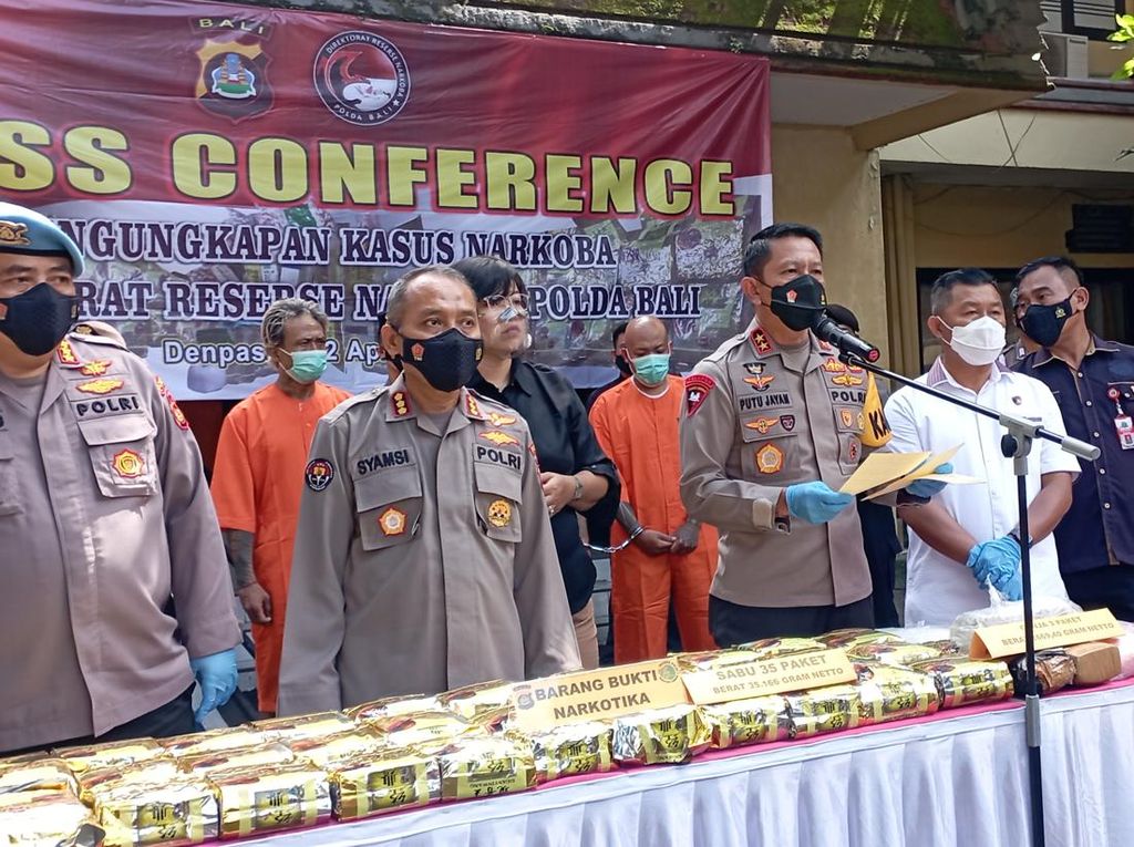 Pemilik Narkotika 39,3 Kg Diduga Owner Hiburan Malam di Badung