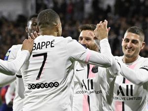 Video Hat-trick Mbappe Vs Clermont, Dua berkat Assist Messi