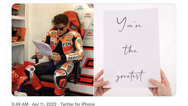 Aksi Gila Marc Marquez Bikin Netizen Speechless
