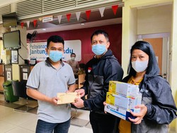 Relawan Airlangga-Golkar Bantu Bocah Penderita Jantung Bocor