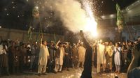 Shahbaz Sharif Terpilih Jadi PM Pakistan, Pendukung Berpesta