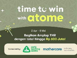 Rezeki Nomplok Nih! Atome Bagi-bagi THR Lebih dari Rp 600 Juta