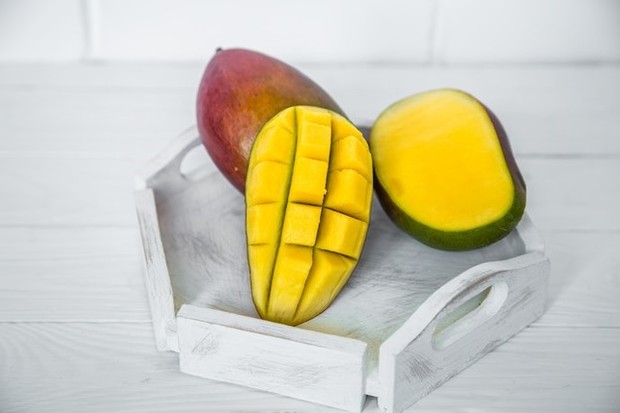 Bahan membuat es mango sago untuk buka puasa