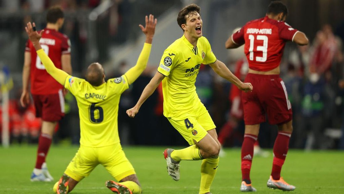 Villarreal lolos ke semifinal Liga Champions untuk kali pertama dalam 16 tahun. Foto: Getty Images/Alexander Hassenstein