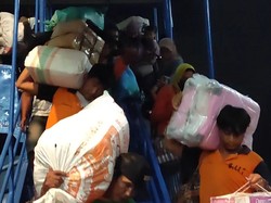 Curi Start, Ratusan Pemudik Tiba di Pelabuhan Nusantara Parepare