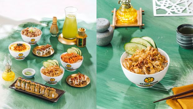 Menu Ramadan dari Genki Sushi