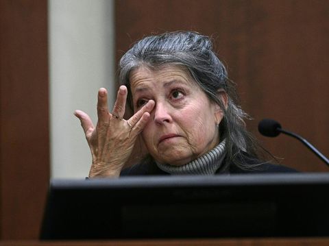 Christie Dembrowski, the older sister of Johnny Depp, testifies about their mother's death during the $50 million Depp vs Heard deformation trail at the Fairfax County Circuit Court April 12, 2022, in Fairfax, Virginia. - Allegations of domestic abuse levelled against Johnny Depp by Amber Heard have had a 