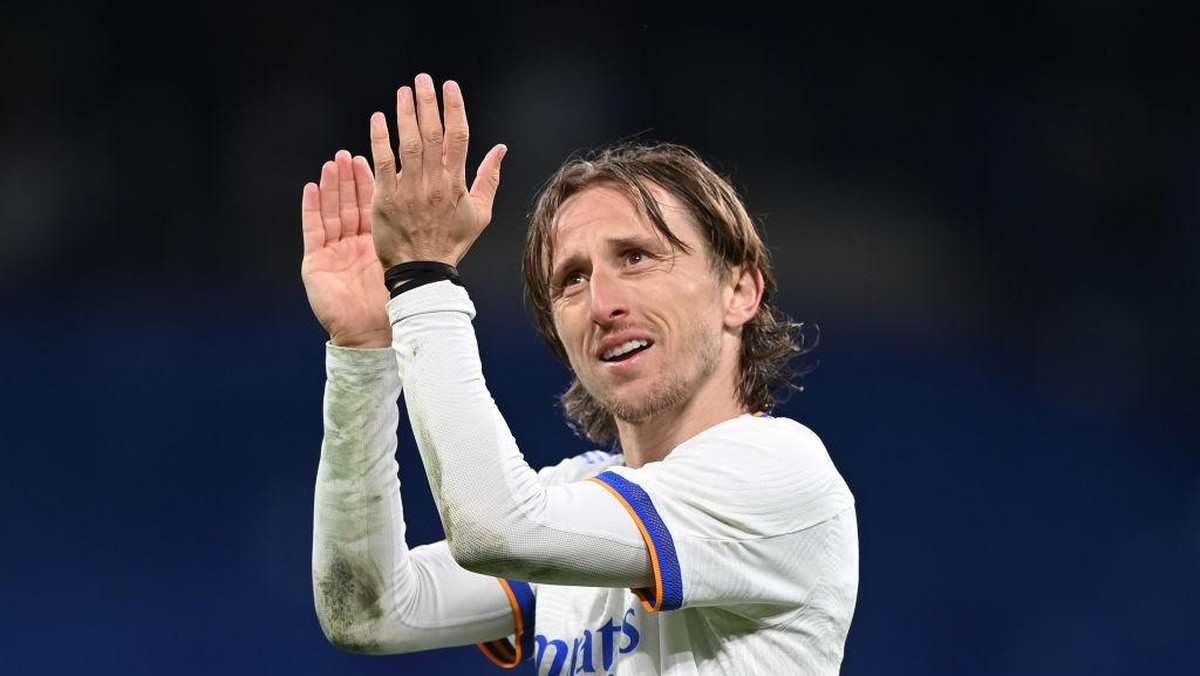 Gelandang Real Madrid, Luka Modric. (Foto: Shaun Botterill/Getty Images)