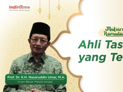 Mutiara Ramadan Prof Nasaruddin Umar: Jangan Ibadah Terus hingga Lupa Dunia