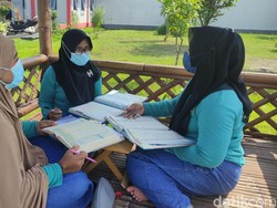 Napi Perempuan Rutan Porong Tadarusan Bareng Mengisi Ramadan