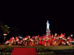 Patung Pahlawan Kebanggaan Warga Gianyar Kapten Dipta Diresmikan