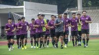 Potret Timnas U-23 Fokus Latihan Jelang SEA Games Vietnam