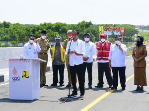 Resmikan Jalingkut Brebes-Tegal, Jokowi Berharap Arus Mudik Lancar Resmikan Jalingkut Brebes-Tegal, Jokowi Berharap Arus Mudik Lancar