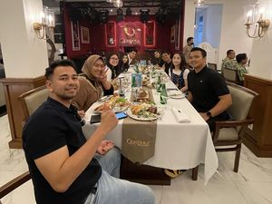 Sultan! Raffi Ahmad Habiskan Rp 45 Juta untuk Traktir Karyawan Bukber