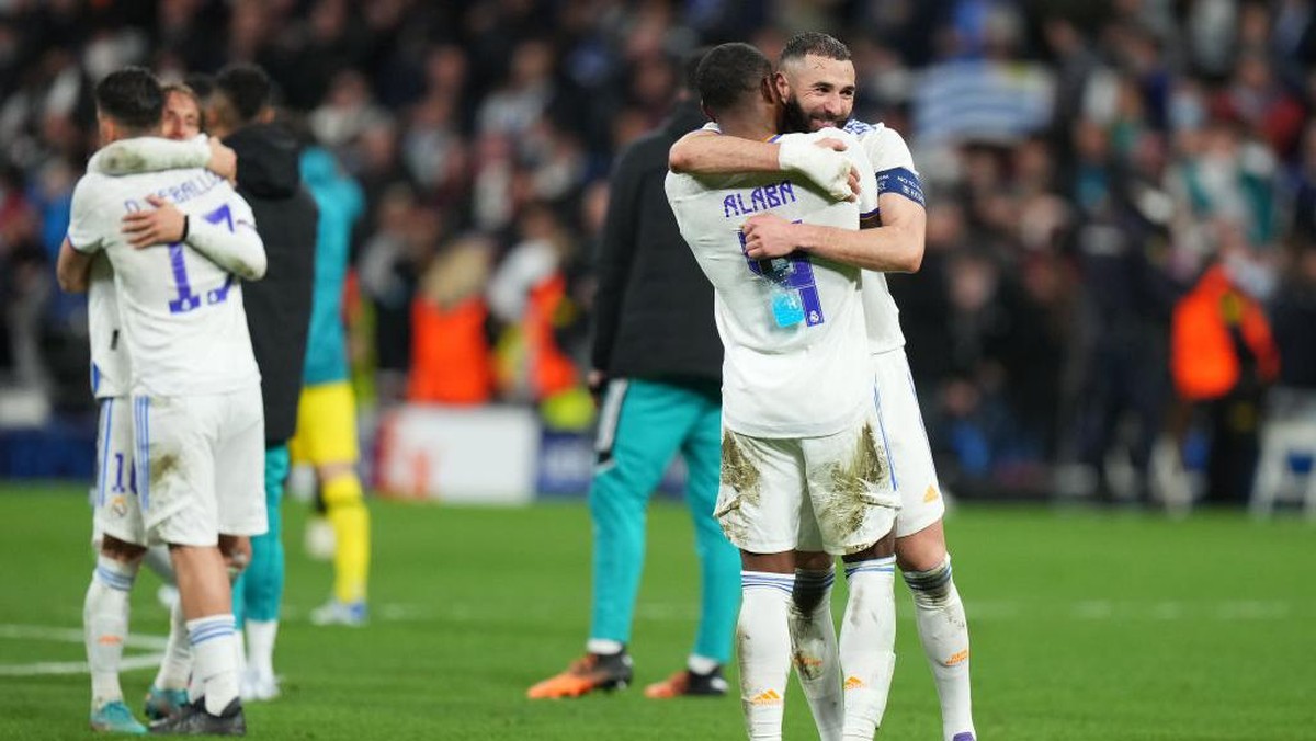 Real Madrid lolos ke semifinal Liga Champions meski kalah dari Chelsea. (Foto: Getty Images/Angel Martinez)