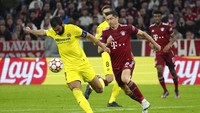 Bayern vs Villarreal tersaji di Allianz Arena dalam leg kedua perempatfinal Liga Champions, Rabu (13/4/2022) dini hari WIB. Gerard Moreno dkk unggul 1-0 pada leg pertama di Estadio de la Ceramica. (AP/Matthias Schrader)