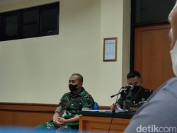 Ulah Kopda Andreas Tabrak Handi-Salsa Burujung Vonis 6 Bulan Bui