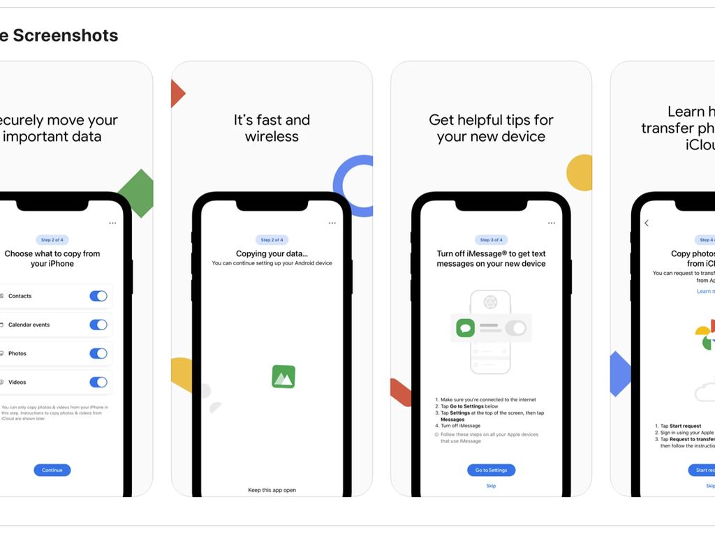 Google Punya Aplikasi Rahasia untuk Pindah dari iPhone ke Android