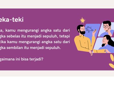 Abis Buka Puasa Pasti Otak Langsung Fresh, Buktikan Dengan Permainan Teka-teki