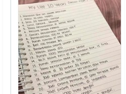 Tips Menyusun Wishlist untuk Menyambut Tahun Baru