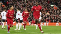 Squawka mencatat, 22 kali Ibrahima Konate bermain buat Liverpool di seluruh kompetisi. The Reds tidak pernah kalah ketika Konate main! (Reuters)